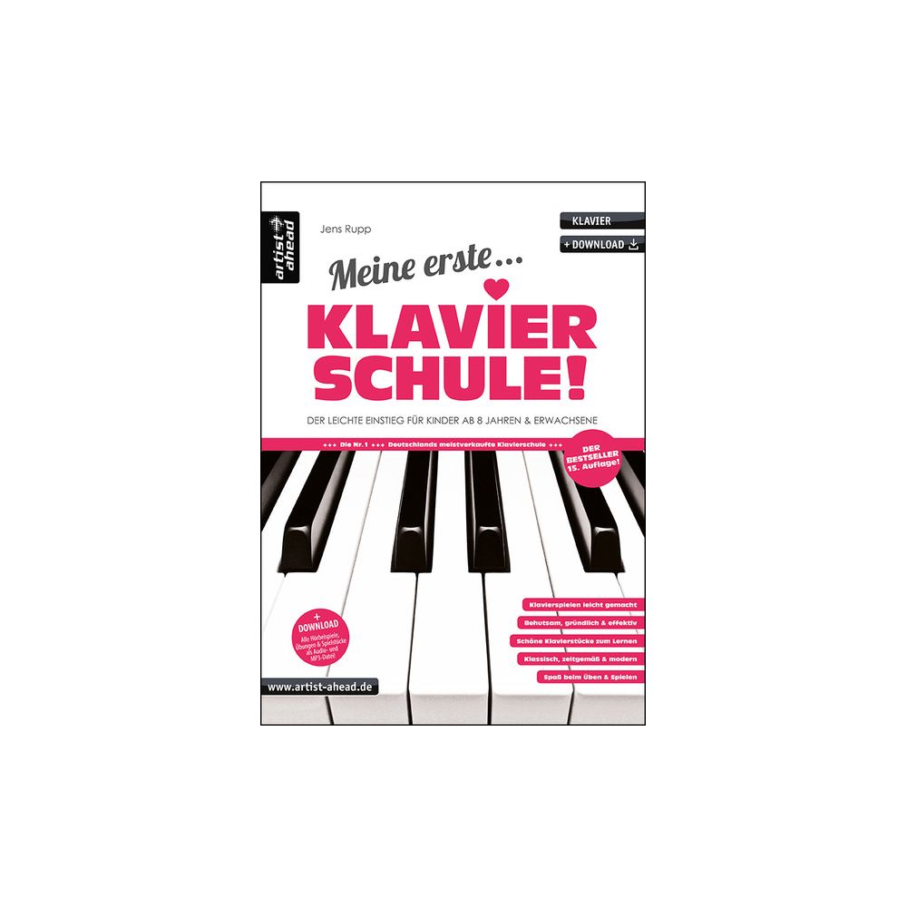 Artist Ahead Musikverlag Meine erste Klavierschule! – Thomann Ireland