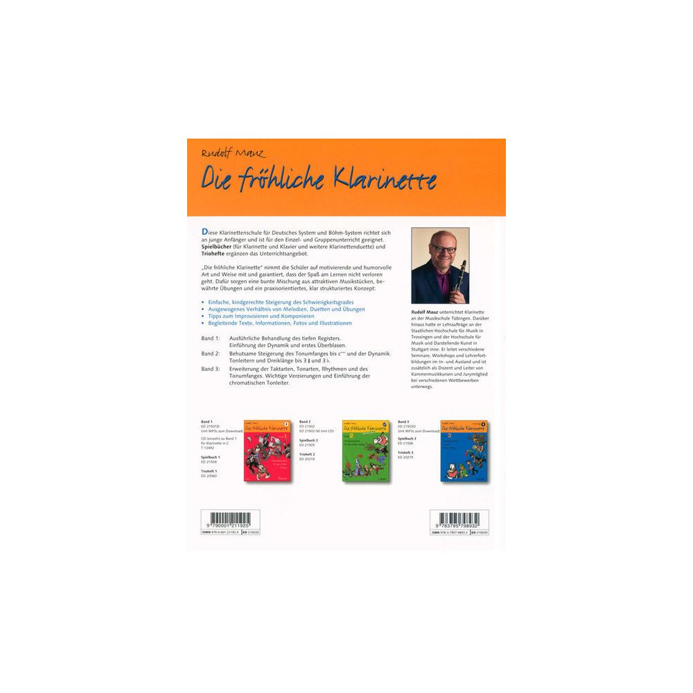 Schott Die Fröhliche Klarinette 3 – Thomann Ireland