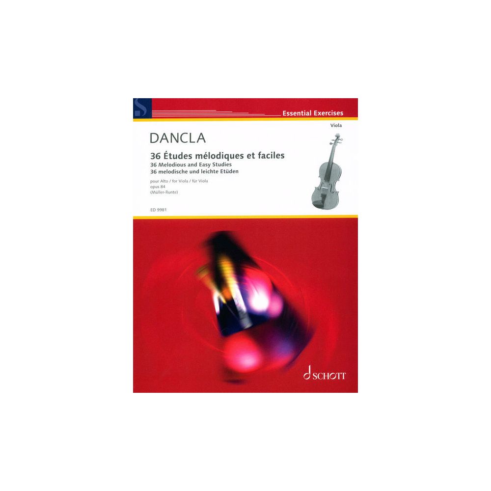Schott 36 Etudes Melodiques Viola – Thomann Ireland
