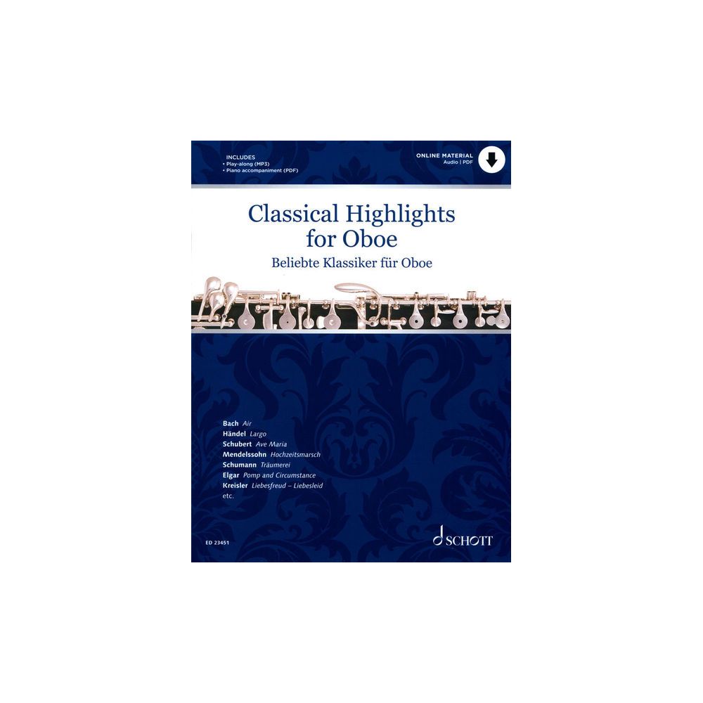 Schott Classical Highlights Oboe – Thomann Ireland