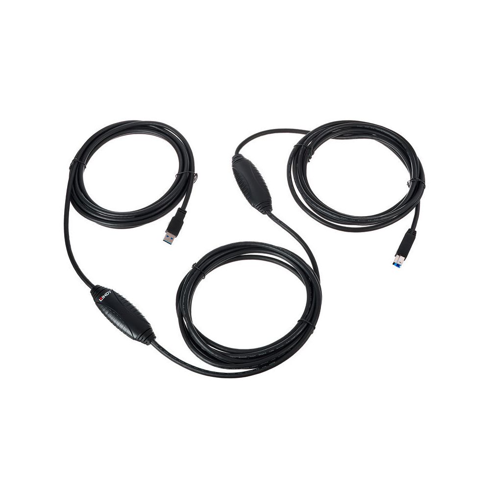 Lindy USB 3.0 Cable Typ A/B active – Thomann Ireland