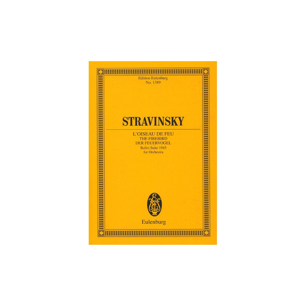 Edition Eulenburg Strawinsky Der Feuervogel – Thomann Ireland