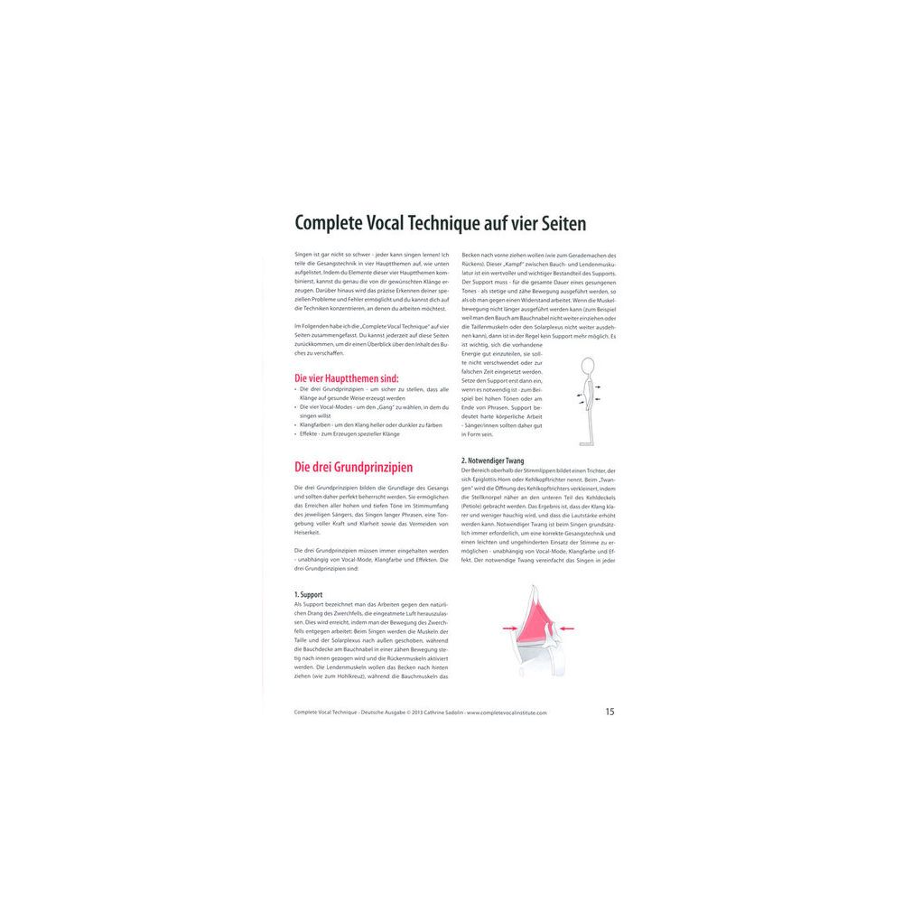 Shout Publications Komplette Gesangstechnik – Thomann Ireland