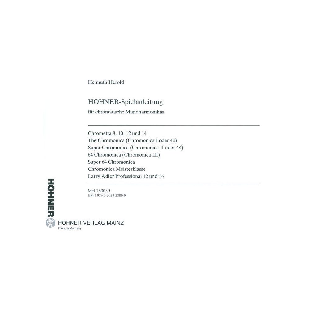 Hohner Spiel Chromatische Harmonikas – Thomann Ireland