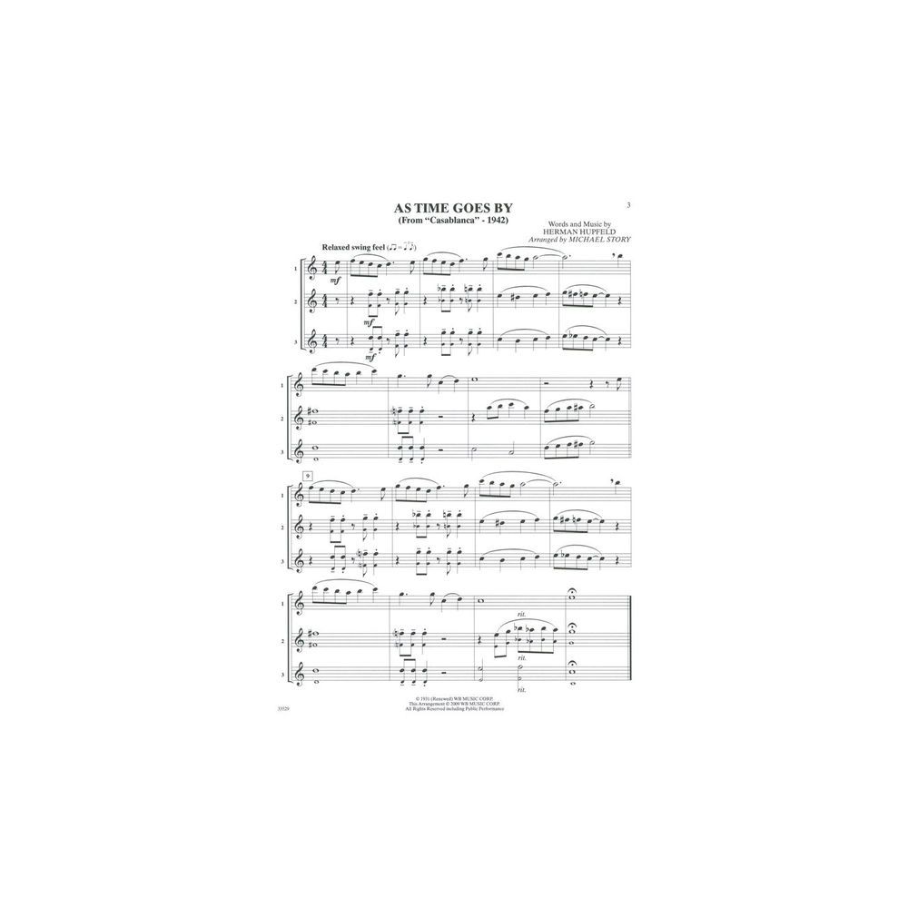 Alfred Music Publishing Movie Trios For All Tenor Sax – Thomann Ireland