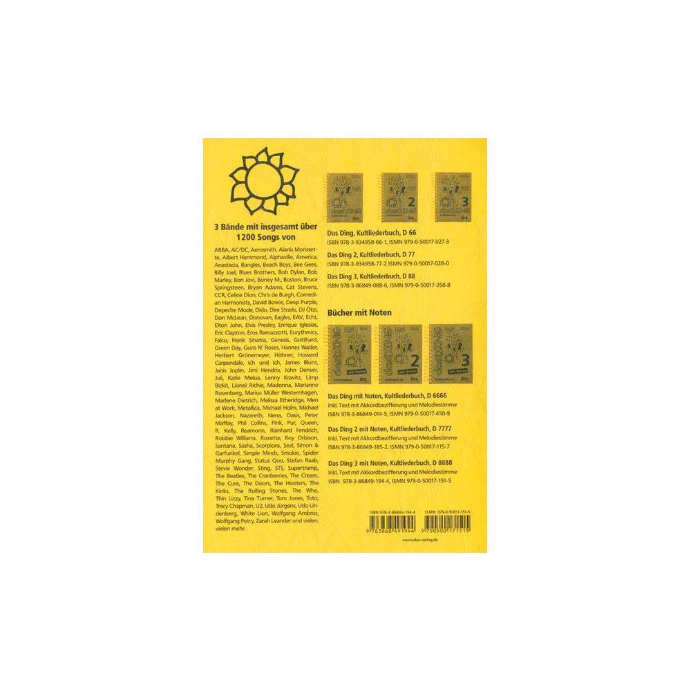 Edition Dux Das Ding 3 mit Noten – Thomann Ireland