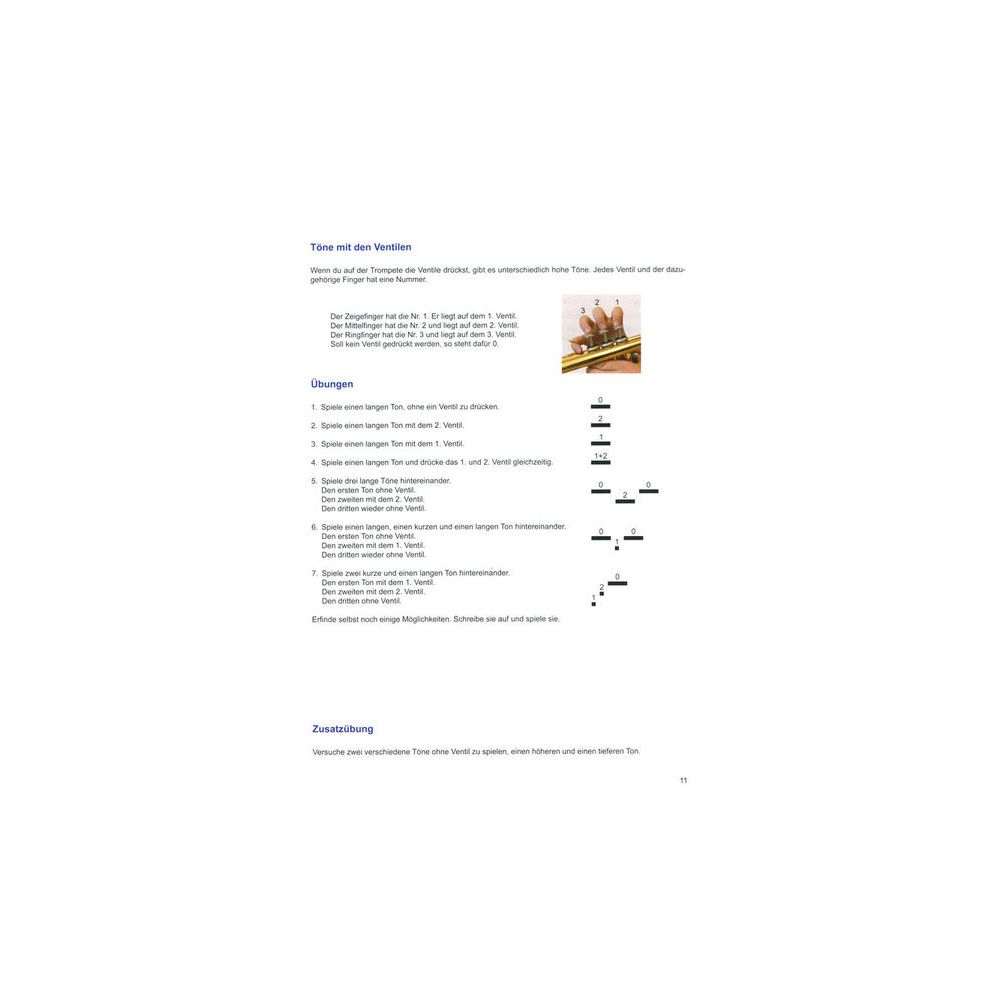 Horst Rapp Verlag Trompetenschule 1 für Anfänger – Thomann Ireland