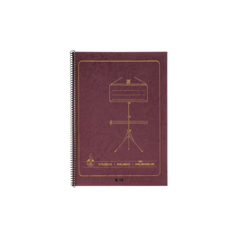 Star Notepad for Piano DIN A4 – Thomann Ireland