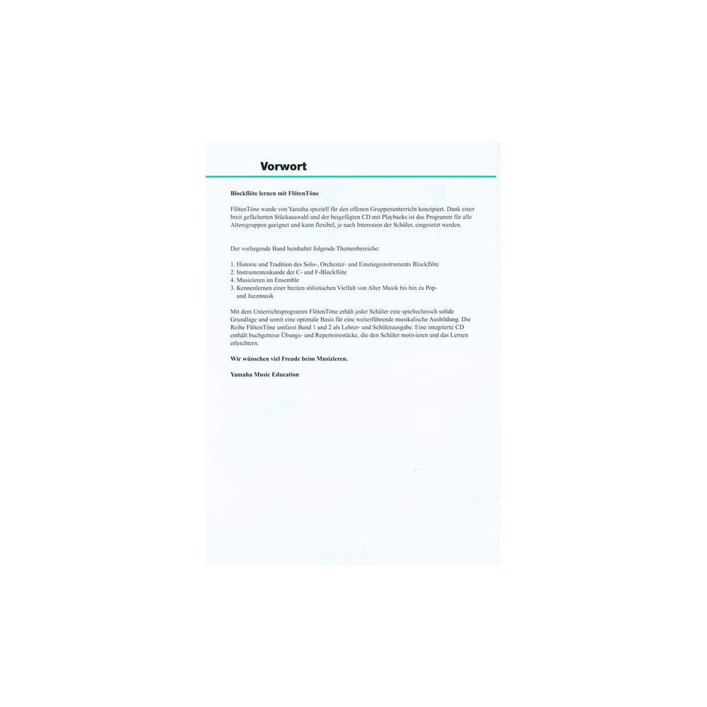 Yamaha FlötenTöne 1 – Thomann Ireland