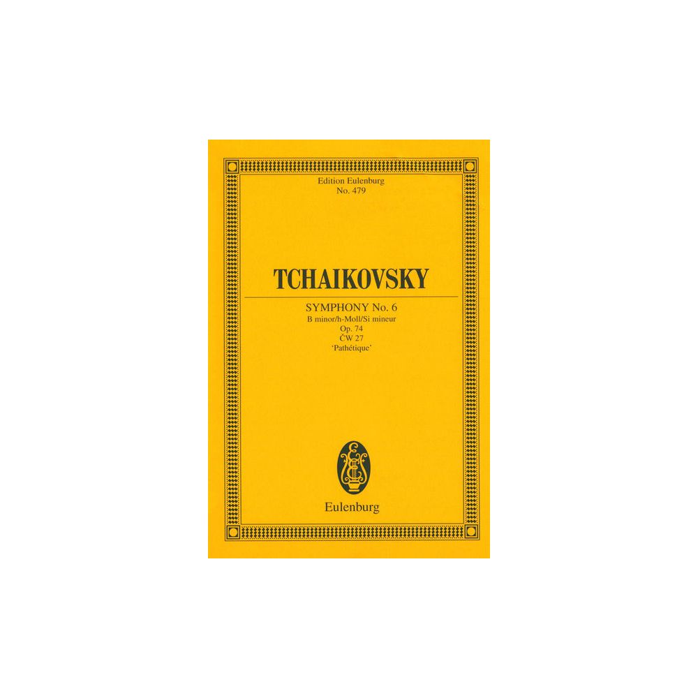 Edition Eulenburg Tschaikowsky Sinfonie Nr. 6 – Thomann Ireland
