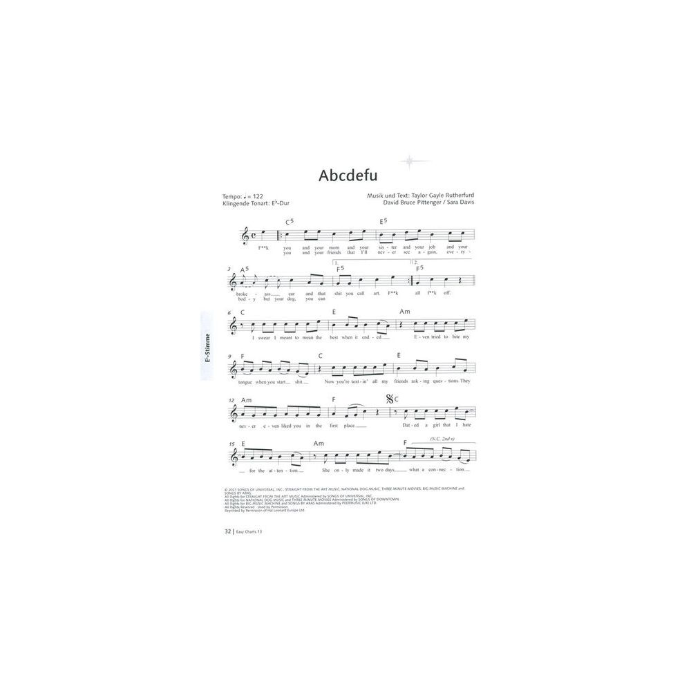 Music Factory Easy Charts Play