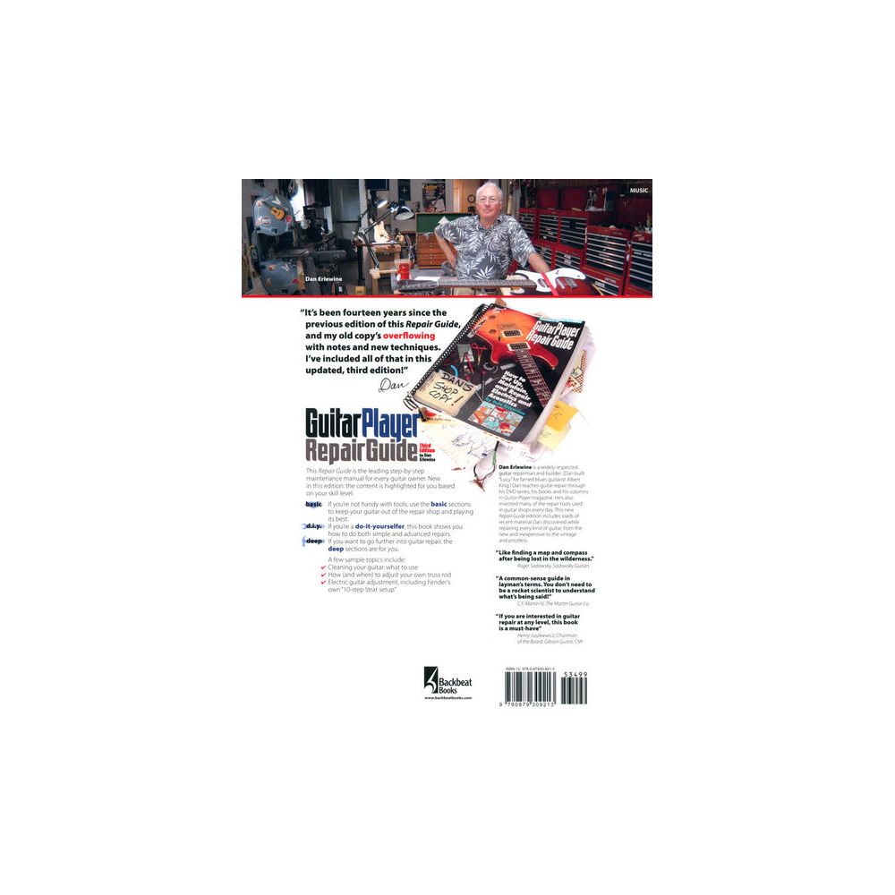 Backbeat Books The Guitar Player Repair Guide – Thomann Ireland