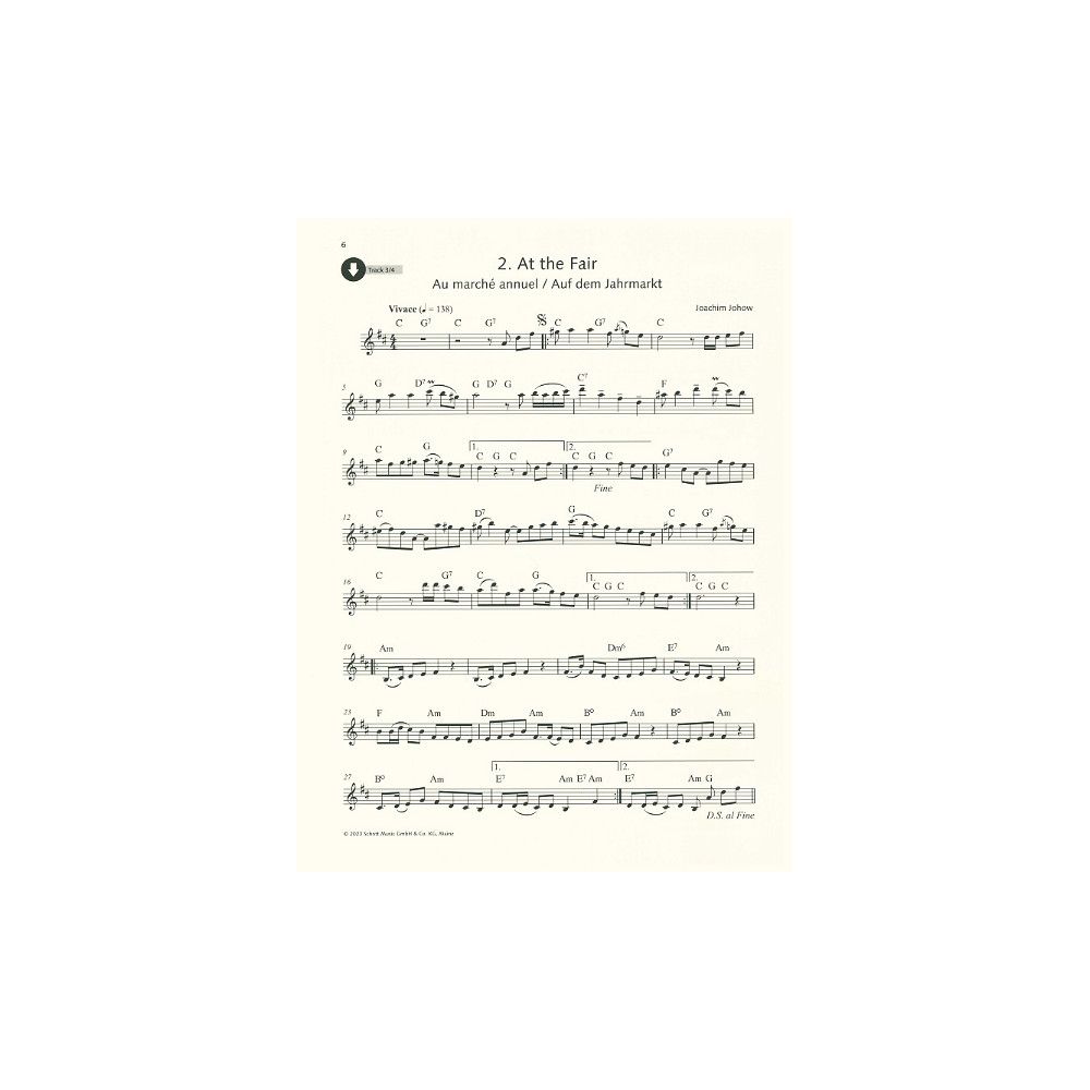 Schott New Klezmer Tunes For Clarinet – Thomann Ireland