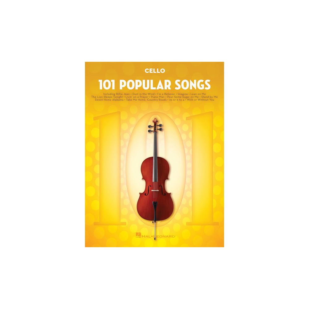 Hal Leonard 101 Popular Songs Cello – Thomann Ireland