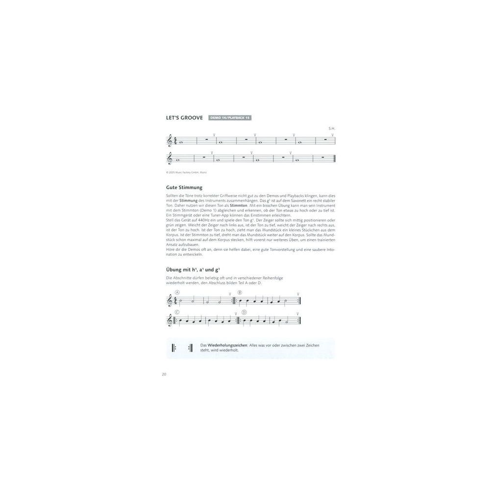 Schott Jeder kann Saxonett – Thomann Ireland