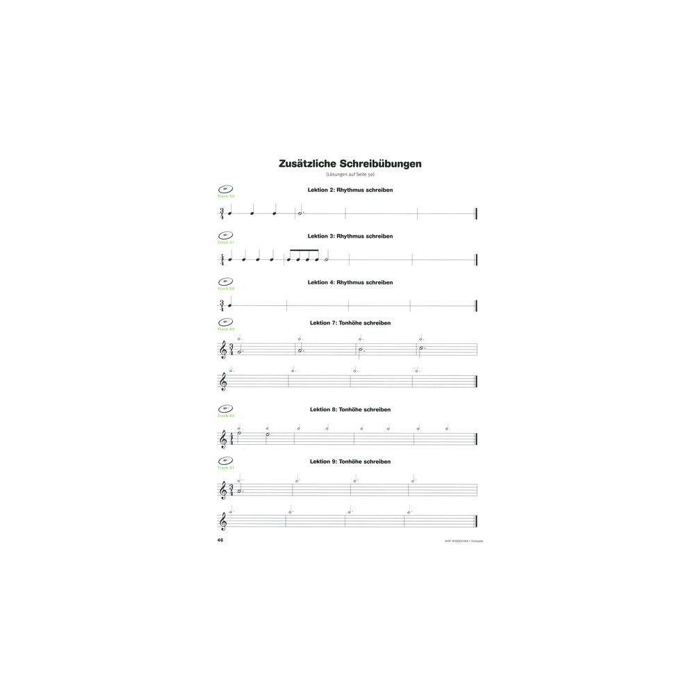De Haske Hören Lesen Schule 3 Trumpet – Thomann Ireland