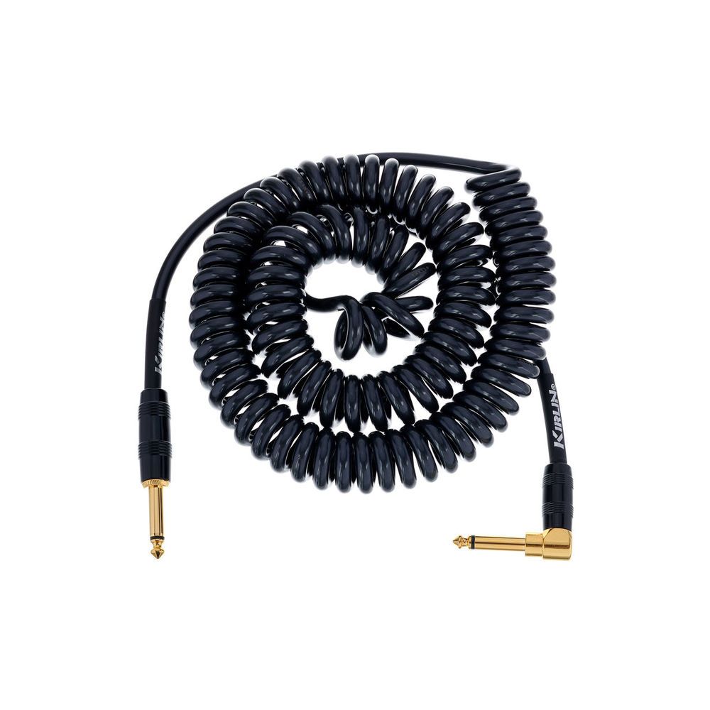 Kirlin Premium Coil Cable 6m Black – Thomann Ireland