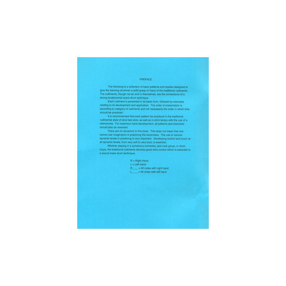 Try Publishing Company Rudimental Primer – Thomann Ireland