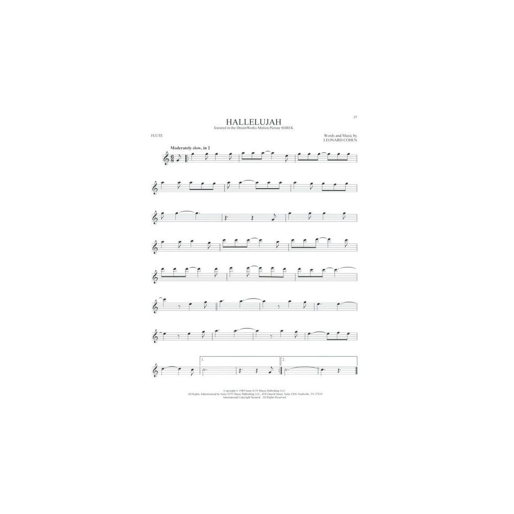 Hal Leonard 101 Movie Hits For Flute – Thomann Ireland