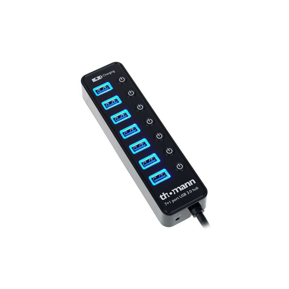 Thomann 7+1 Port USB 3.0 Hub – Thomann Ireland