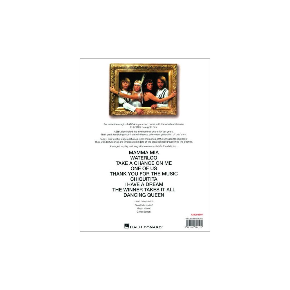 Music Sales The Very Best Of Abba – Thomann Ireland