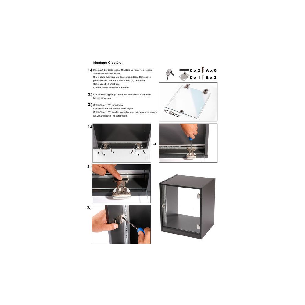 Thon Glass Door 20U Studio – Thomann Ireland