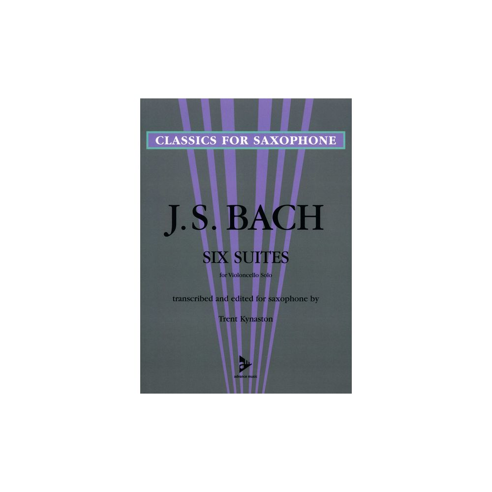 Advance Music Bach 6 Suiten Saxophone – Thomann Ireland