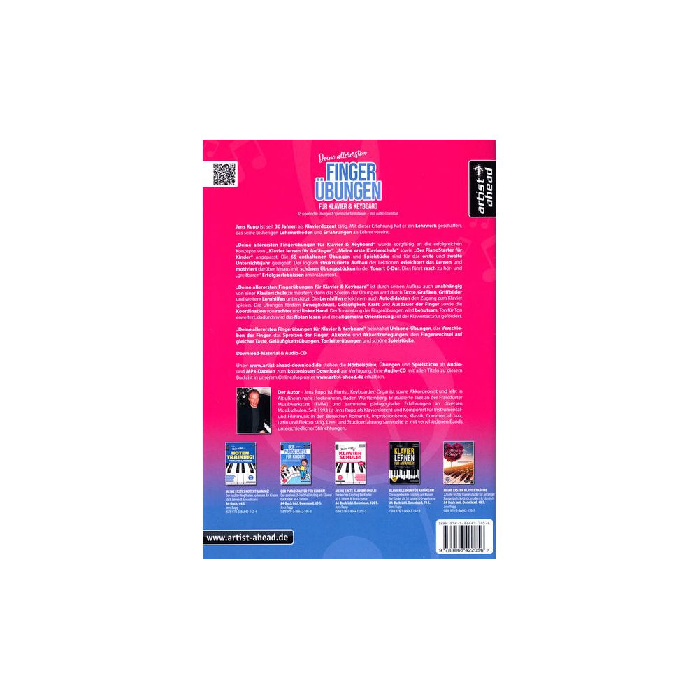 Artist Ahead Musikverlag Allerersten Fingerübungen – Thomann Ireland