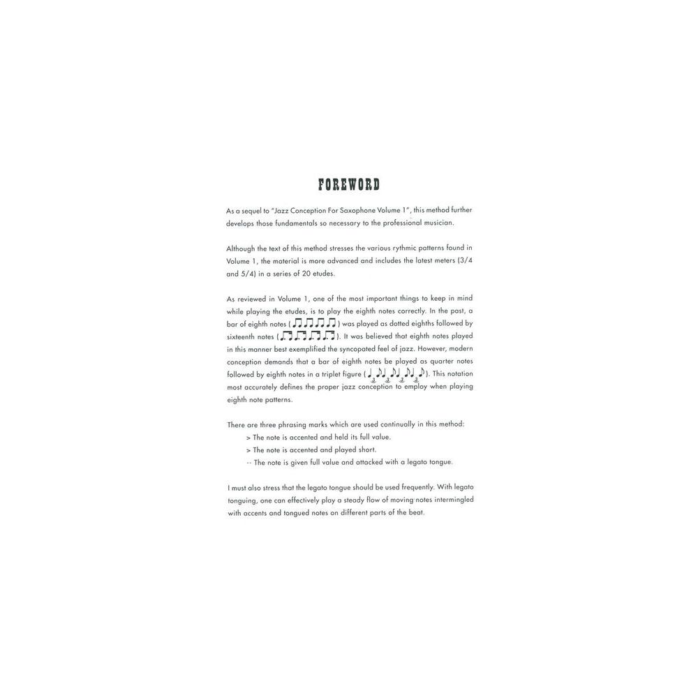 Try Publishing Company Advanced Jazz Conception – Thomann Ireland