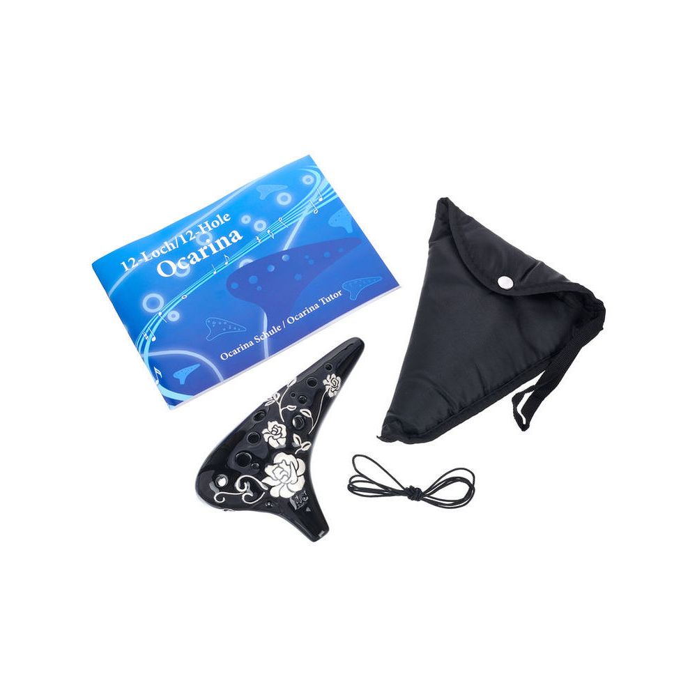 Thomann 12H Ocarina C3 Roses black – Thomann Ireland