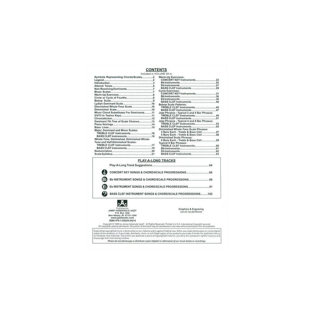 Jamey Aebersold Dominant Seventh Workout – Thomann Ireland
