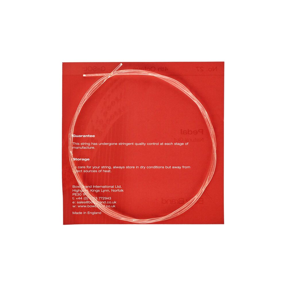 Bow Brand Pedal Natural Gut 4th G No.27 – Thomann Ireland