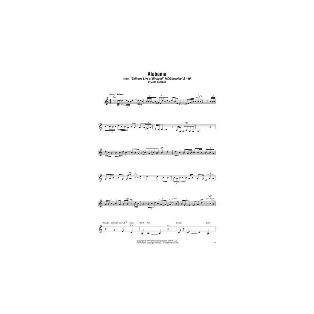 Hal Leonard John Coltrane Omnibook Eb – Thomann Ireland