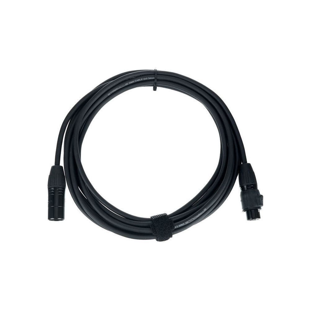 Stairville PDC3BK IP65 DMX Cable 5m 3pin – Thomann Ireland