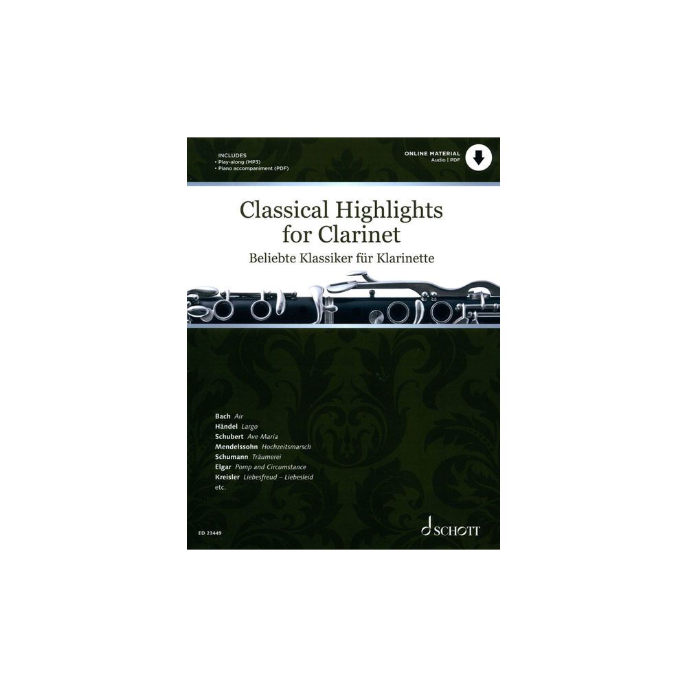 Schott Classical Highlights Clarinet – Thomann Ireland