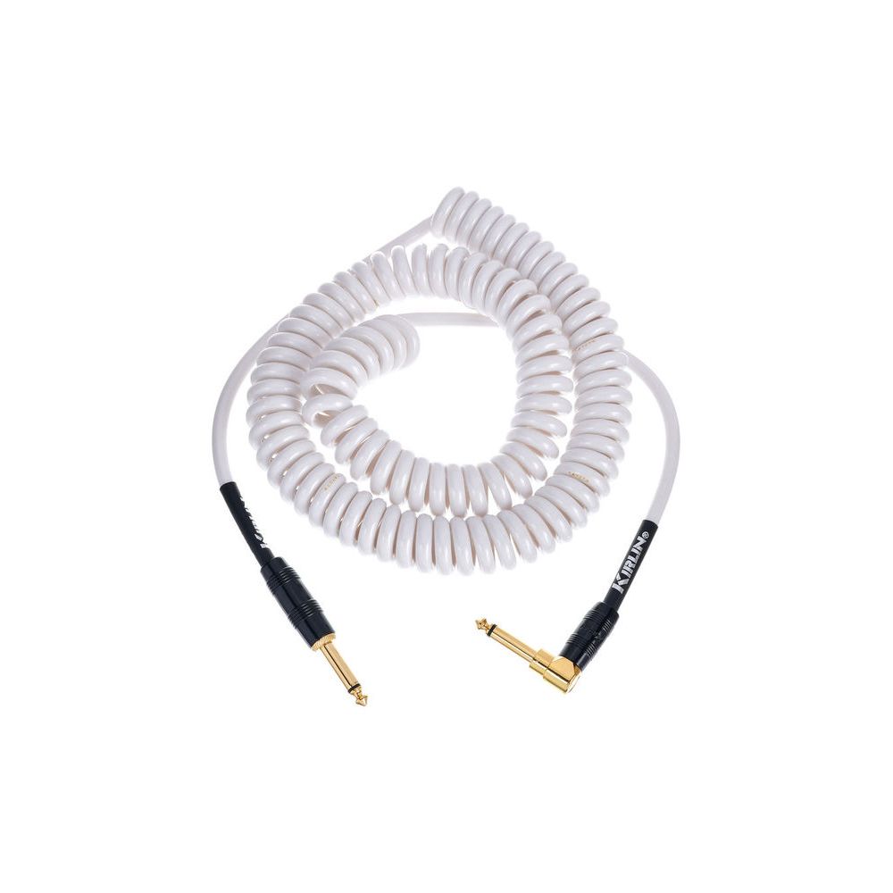 Kirlin Premium Coil Cable 6m White – Thomann Ireland