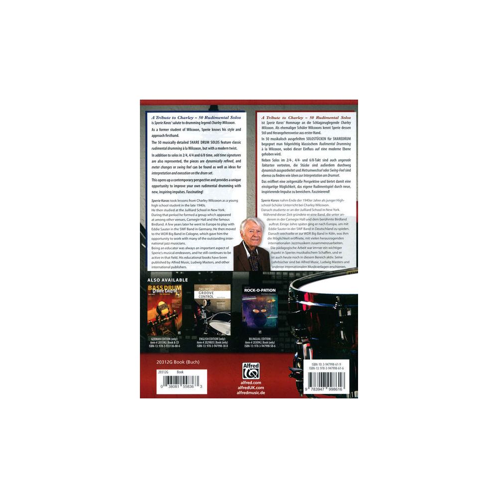 Alfred Music Publishing A Tribute To Charley – Thomann Ireland