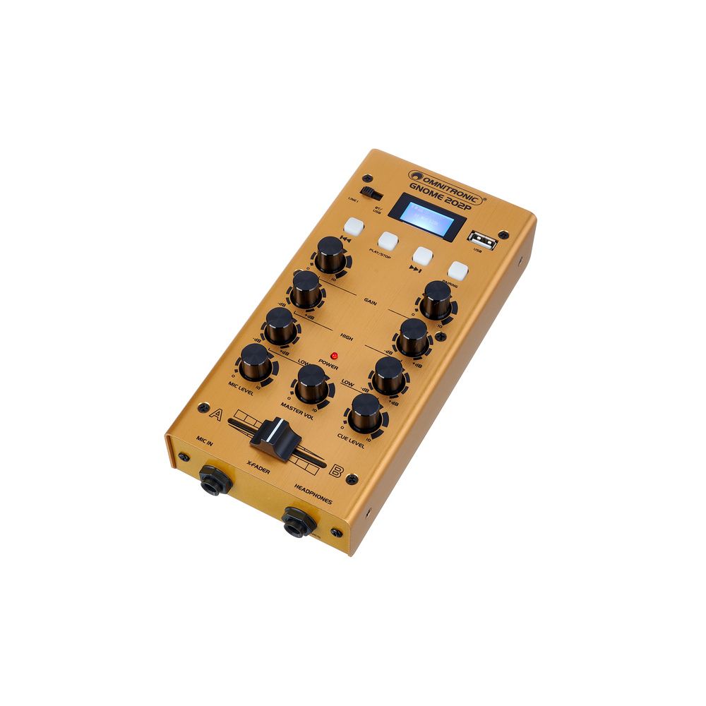 Omnitronic GNOME 202P Gold – Thomann Ireland