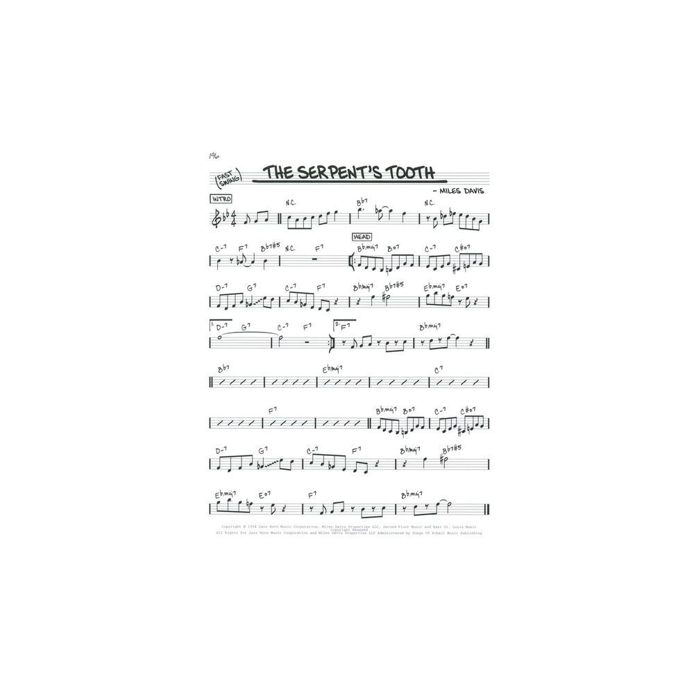 Hal Leonard The Real Bebop Book C – Thomann Ireland