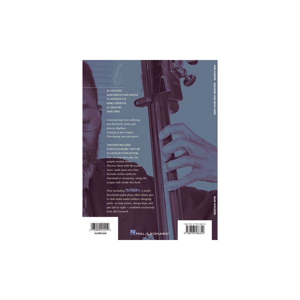 Hal Leonard Ron Carter Building Jazz Bass – Thomann Ireland