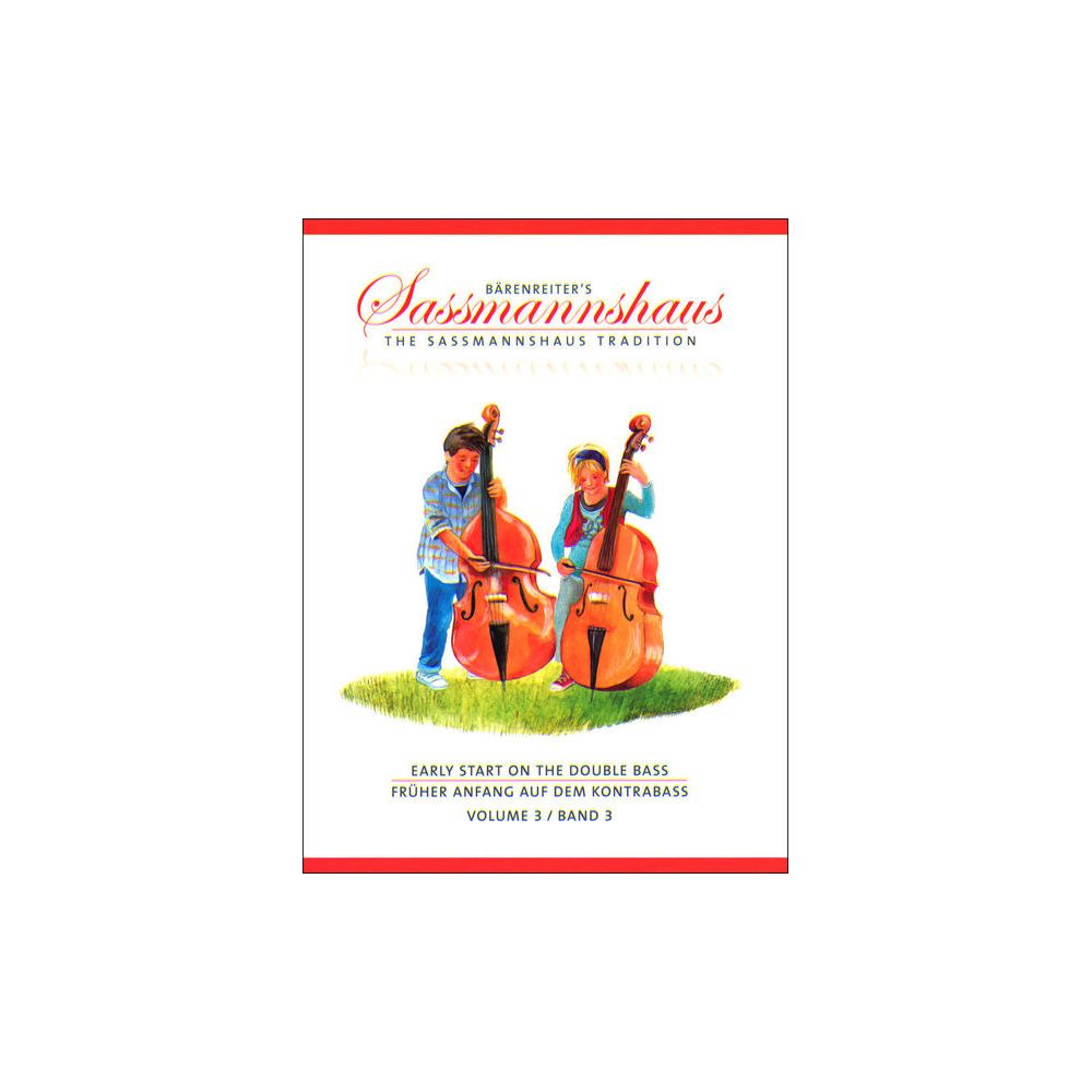 Bärenreiter Sassmannshaus Anfang Bass 3 – Thomann Ireland