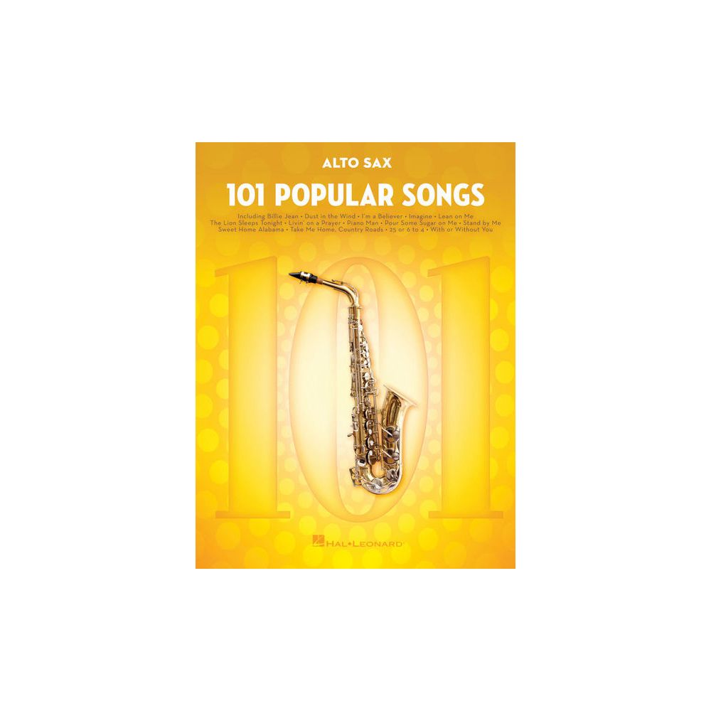 Hal Leonard 101 Popular Songs Alto Sax – Thomann Ireland