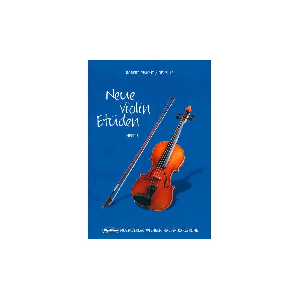 Musikverlag Wilhelm Halter Pracht Neue Violin Etüden 1 – Thomann Ireland
