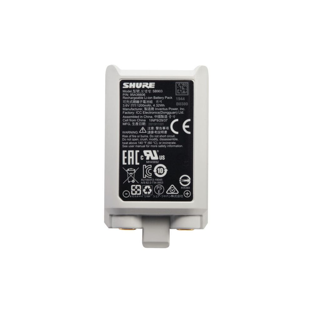 Shure SLXD Two Charging Bundle – Thomann Ireland