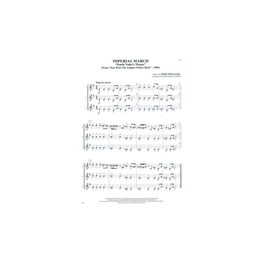 Alfred Music Publishing Movie Trios For All Clarinet – Thomann Ireland