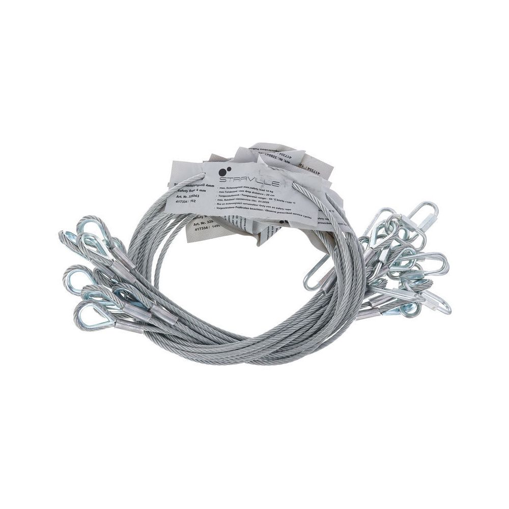 Stairville Safety Set 80cm/6mm 10pcs. – Thomann Ireland