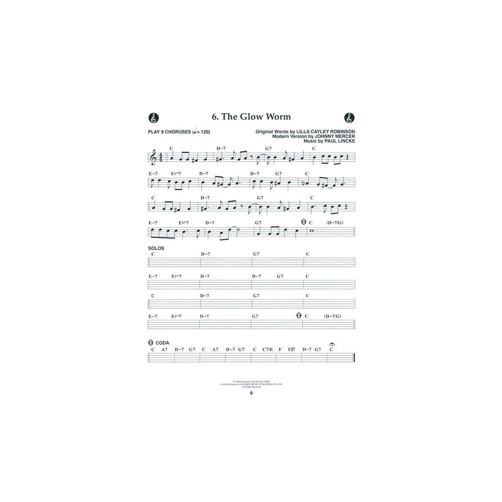 Jamey Aebersold Cry Me A River – Thomann Ireland