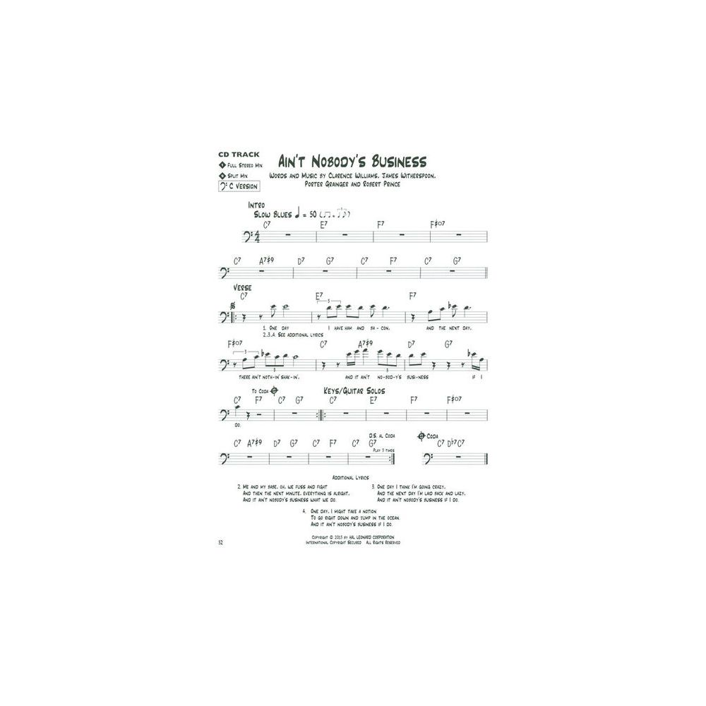 Hal Leonard Blues Play