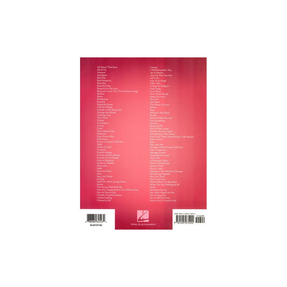 Hal Leonard 101 Hit Songs For Clarinet – Thomann Ireland