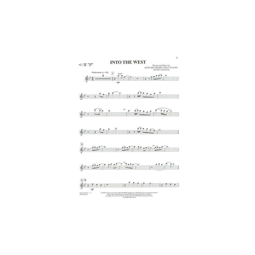 Alfred Music Publishing Lord Of The Rings 1